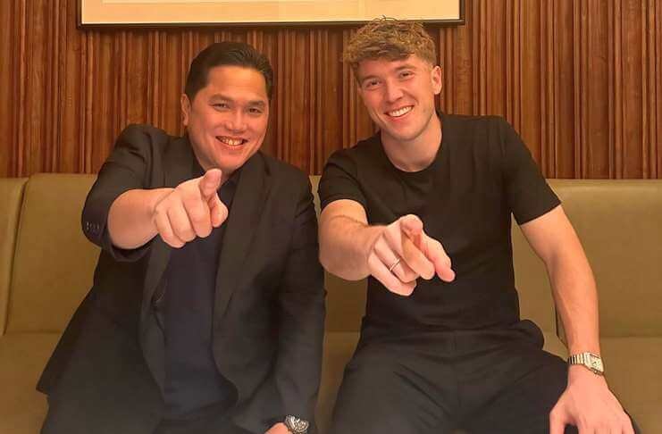 Erick Thohir bersama Ole Romeny Instagram @erickthohir