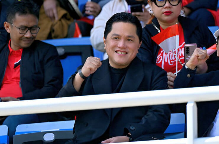 Erick Thohir menilai program PSSI sudah on the track Getty Images