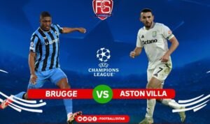 Prediksi UCL Club Brugge vs Aston Villa