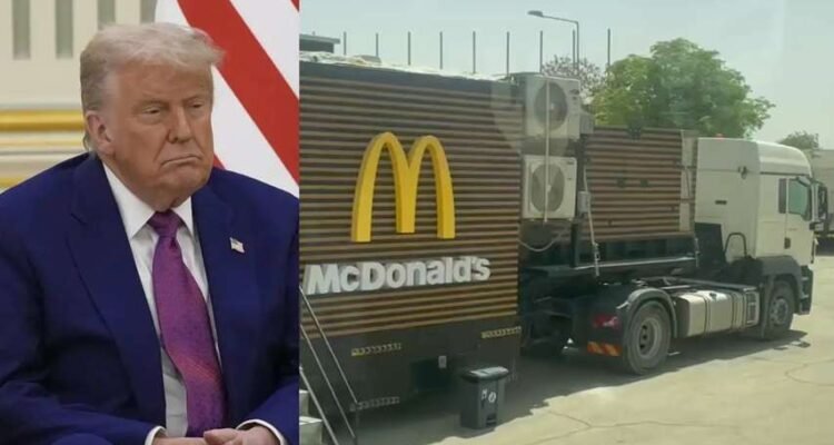 Arab Saudi beri keistimewaan Donald Trump McDonald berjalan
