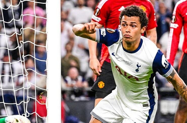 Final Liga Europa Akhirnya Tottenham Hotspur Raih Trofi Brennan Johnson @brfootball