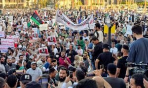 Libya protesDbeibah Mei2025