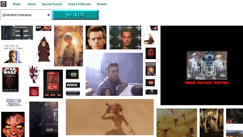 Hasil pencarian gif untuk phantom ancaman dari halaman geocities lama.