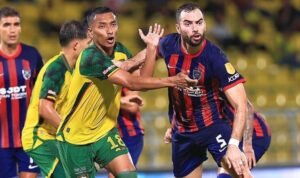 Aksi Jordi Amat bersama JDT Instagram @jordiamat5 - Info Malang Raya