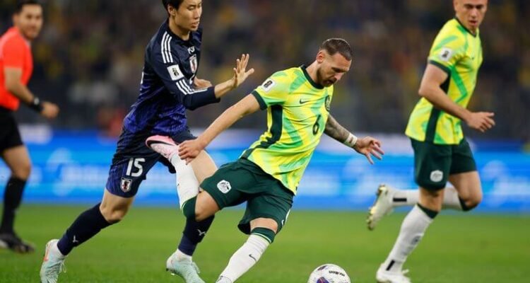 Australia Kalahkan Jepang Indonesia Dipastikan Gagal Lolos Langsung ke Piala Dunia 2026 2 @Socceroos