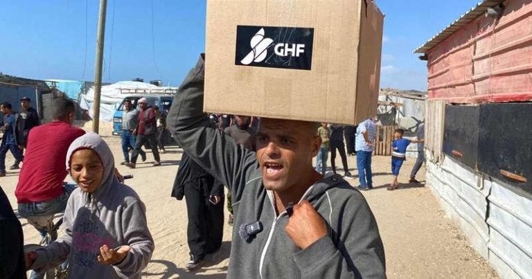 Gaza Humanitarian Foundation Yayasan Kemanusiaan Gaza GHF buatan AS dan Israel