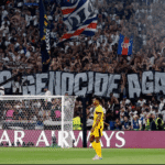 Hentikan Genosida di Gaza dari fans dan supporter PSG