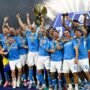 Napoli saat merayakan Scudetto 2024 25 Getty Images