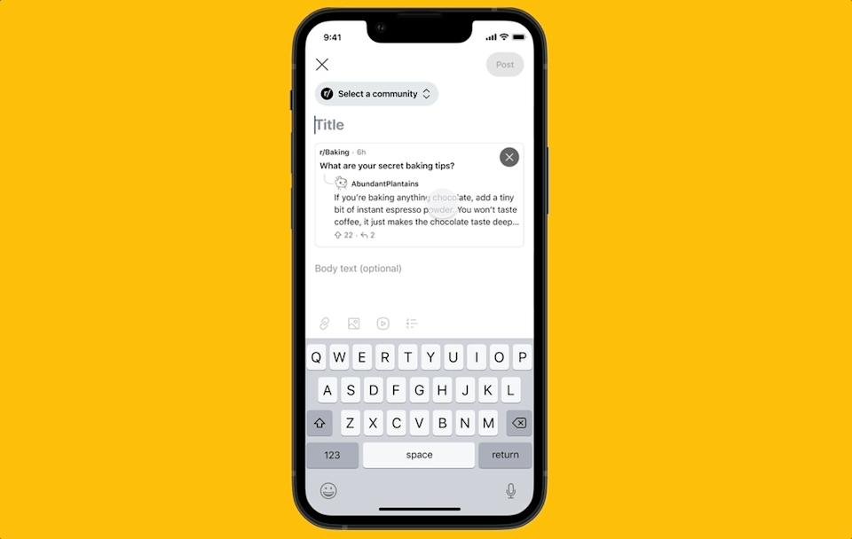 Reddit menambahkan analitik dan konsep untuk komentar 1 Komentar Reddit sekarang dapat dibagikan sebagai posting.