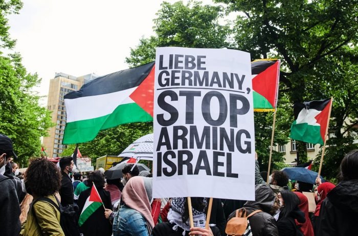 pawai pro palestina di Jerman e1621783337176