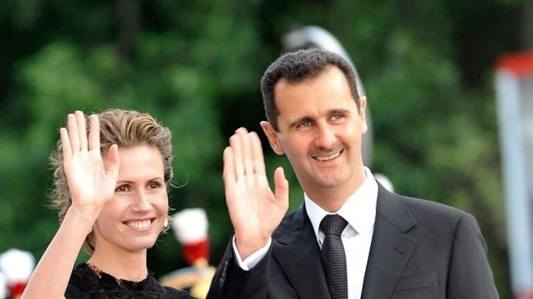 Bashar Assad dan istrinya Asma - Info Malang Raya