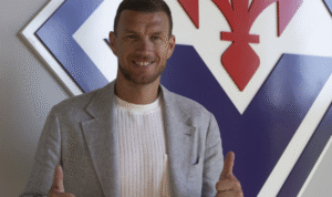 Edin Dzeko Fiorentina @acffiorentina