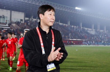 Kim Sang sik setelah laga Vietnam vs Thailand VFF
