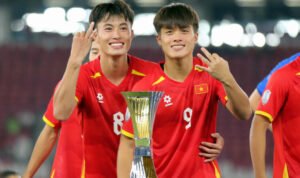 Nguyen Quoc Viet selalu ada di skuad Vietnam dalam 3 kesuksesan di Piala ASEAN U 23 Facebook VFF - Info Malang Raya