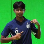 Yotsakon Burapha pada sesi pemotretan jelang Piala ASEAN U 23 2025 Facebook Changsuek