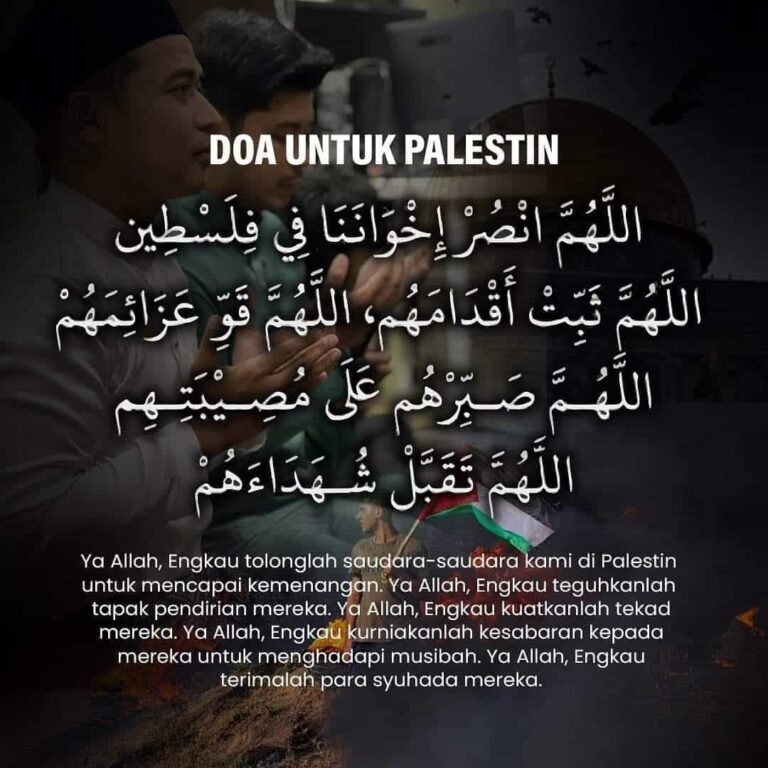 doa palestin 1 - Info Malang Raya