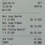 6. tampilan dari cetak struk - Info Malang Raya