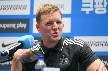 Eddie Howe dalam konferensi pers Getty Images - Info Malang Raya