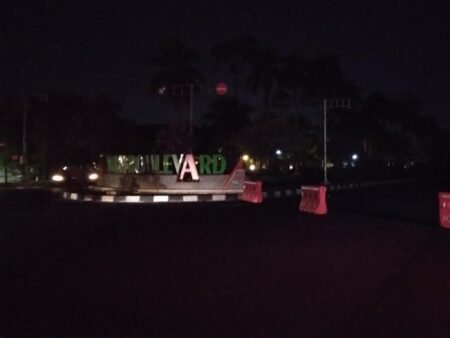 Kondisi Malam Hari Saat Lampu PJU di Kota Malang Dipadamkan - Info Malang Raya
