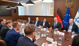 Merz Netanyahu rapat - Info Malang Raya