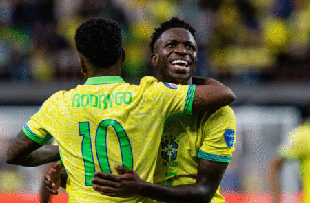 Skuad timnas Brasil Vinicius Junior Carlo Ancelotti Istimewa 2 - Info Malang Raya