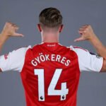 Viktor Gyokeres memakai nomor 14 di Arsenal Getty Images - Info Malang Raya