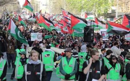 Auckland NZ proPalestina - Info Malang Raya