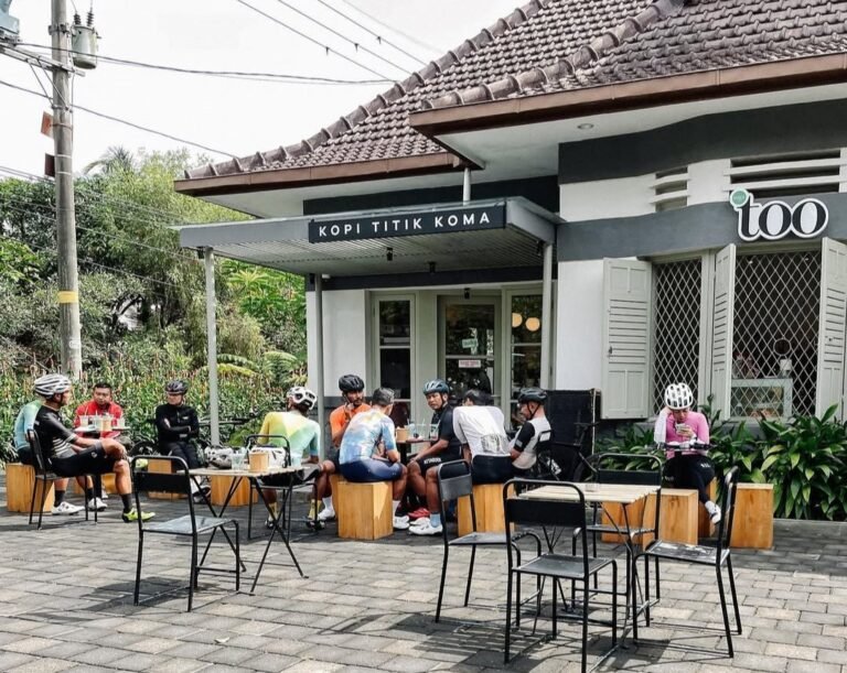 Good morning cyclists Just take a break for coffee fill up your energy first. Were brewing a - Info Malang Raya