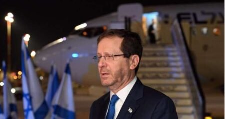 Pesawat Presiden Israel Isaac Herzog - Info Malang Raya