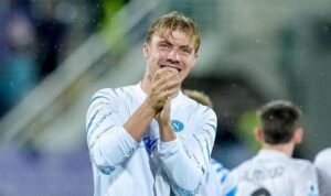 Rasmus Hojlund semringah setelah debut apik bersama Napoli Getty Images - Info Malang Raya