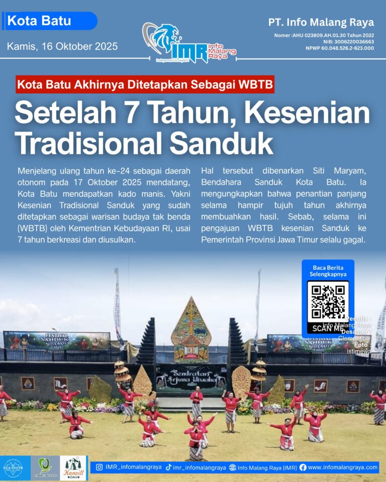 Cover Harian IMR – Kamis, 16 Oktober 2025 1 10 - Info Malang Raya