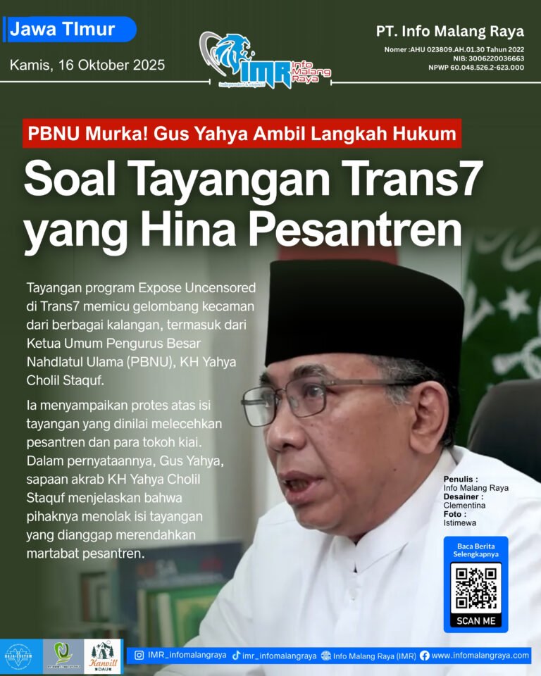 Cover Harian IMR – Kamis, 16 Oktober 2025 3 6 - Info Malang Raya
