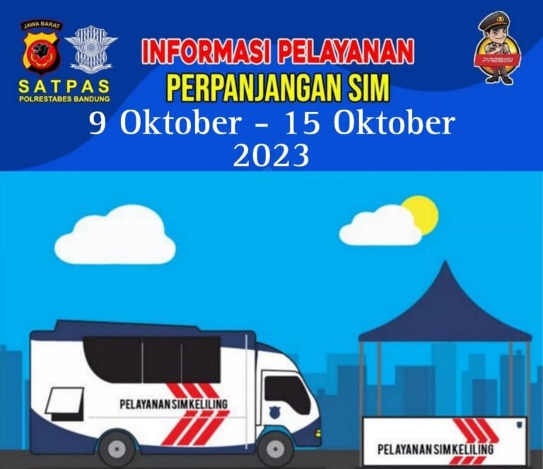 Jadwal SIM Keliling Bandung 27 Oktober 2025: Dua Titik Layanan Terbuka 3371728D 7256 48B2 B4B9 C5DAF47D664D - Info Malang Raya