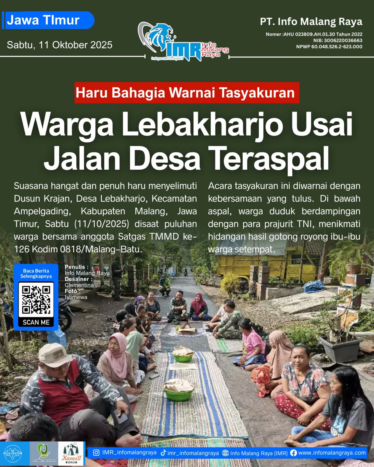 Cover Harian IMR – Sabtu, 11 Oktober 2025 4 4 - Info Malang Raya