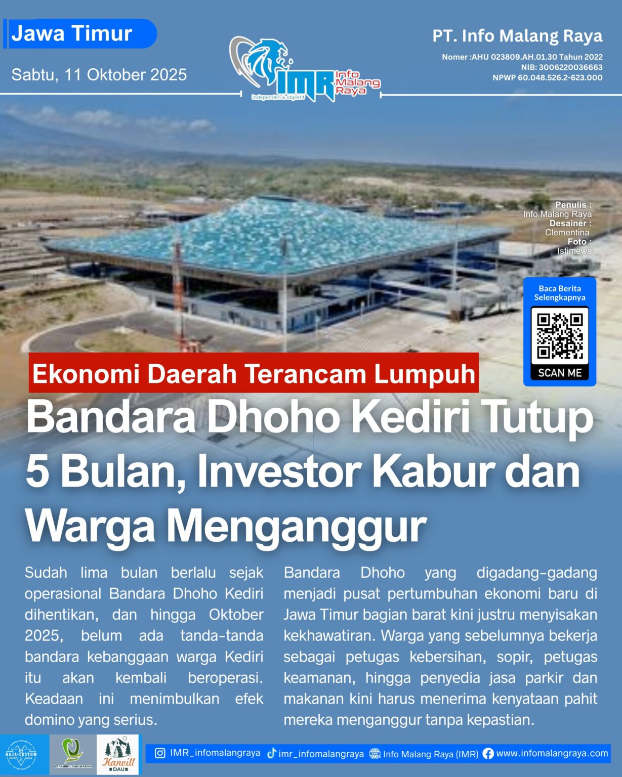 Cover Harian IMR – Sabtu, 11 Oktober 2025 5 1 - Info Malang Raya