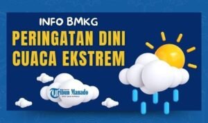 Prakiraan Cuaca BMKG Banjarnegara Hari Ini, 27 Oktober 2025, Wilayah Hujan Ringan Ilustrasi Peringatan Dini Cuaca BMKG1 - Info Malang Raya