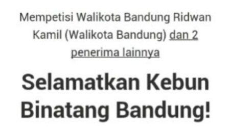masyarakat desak perbaikan kebun binatang bandung 1605101 - Info Malang Raya
