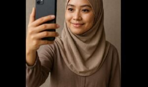 Kebiasaan Selfie Ibu Mempengaruhi Minat Operasi Plastik Anak Remaja perempuan hijab selfie - Info Malang Raya