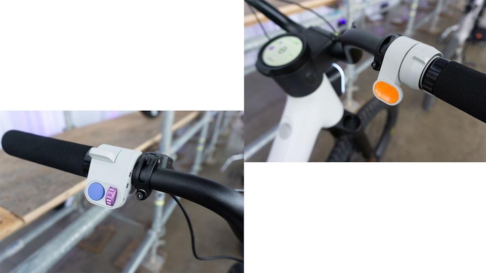 E-bike pertama dari spin-off Rivian juga memiliki drivetrain virtual - Info Malang Raya throttle and controls tmb - Info Malang Raya