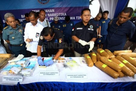 117977 bnnp jawa timur musnahkan barang bukti narkoba jaringan lapas 3yu highres - Info Malang Raya