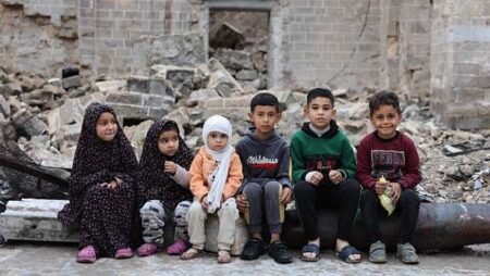 Enam Anak Palestina Hilang di Gaza, Diduga Diculik Pasukan ‘Israel’ Anak anak Palestina di Gaza - Info Malang Raya