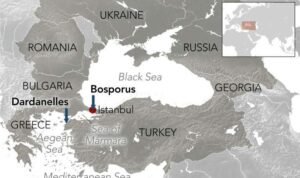 Bosphorus LautHitam peta - Info Malang Raya