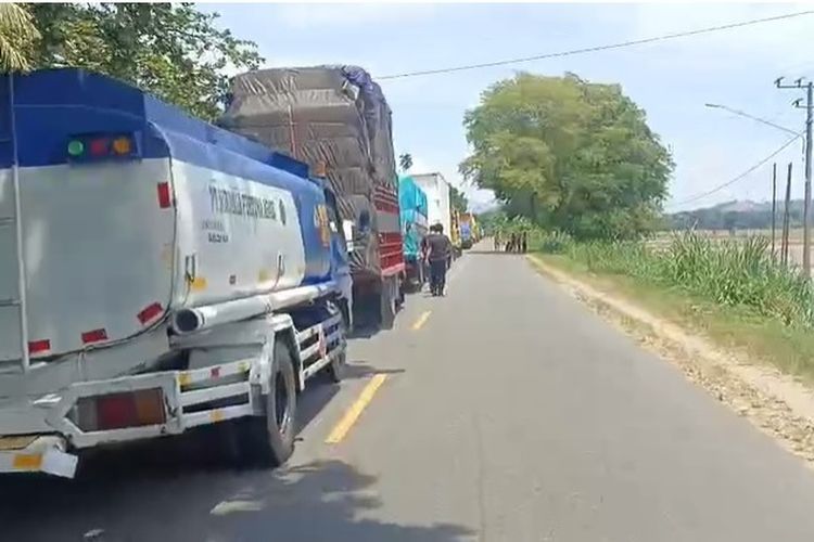 Dampak aksi tuntut Luwu Raya: Distribusi BBM terhambat, warga beli Pertalite Rp 40.000