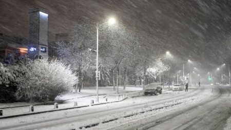 Badai Salju Hebat di AS, Listrik Padam dan Penerbangan Dibatalkan