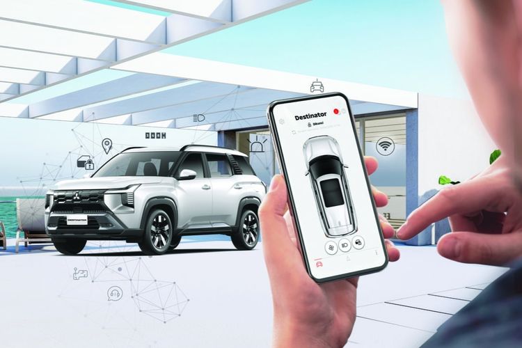 Mitsubishi Connect hadirkan fitur cerdas untuk pemantauan dan keamanan kendaraan via smartphone