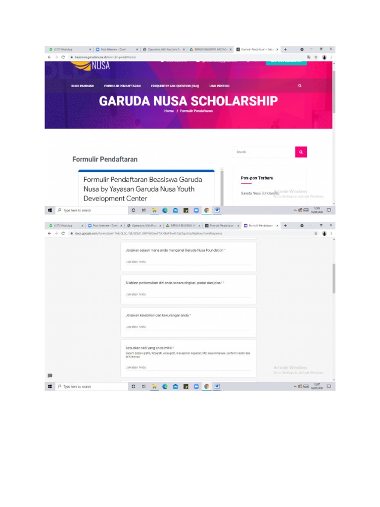 Cara Mendaftar Beasiswa Garuda Sarjana 2026 dengan Syarat Mudah