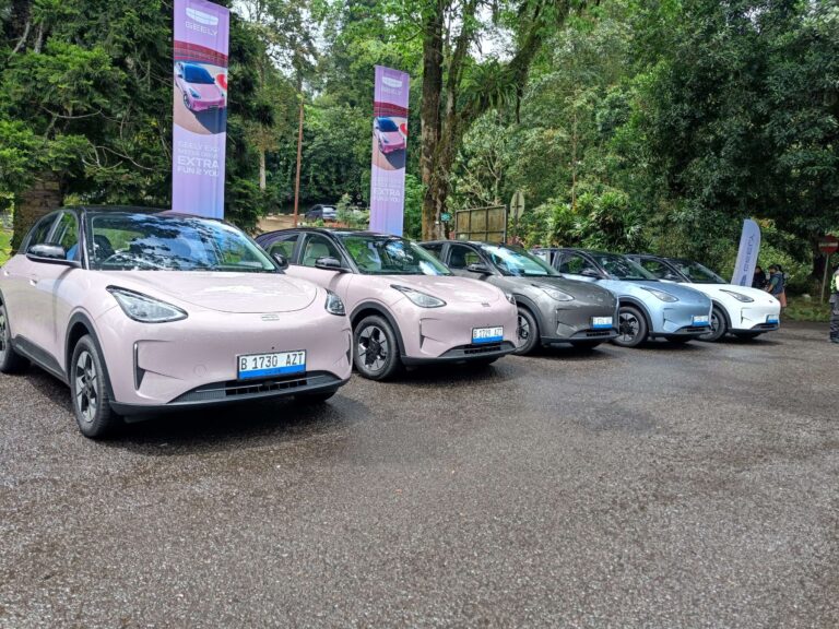 Penggunaan Geely EX2 dari Jakarta ke Cibodas, begini konsumsi listriknya