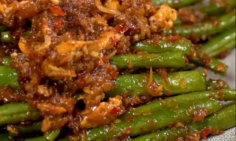Resep Buncis Telur Belacan Lezat