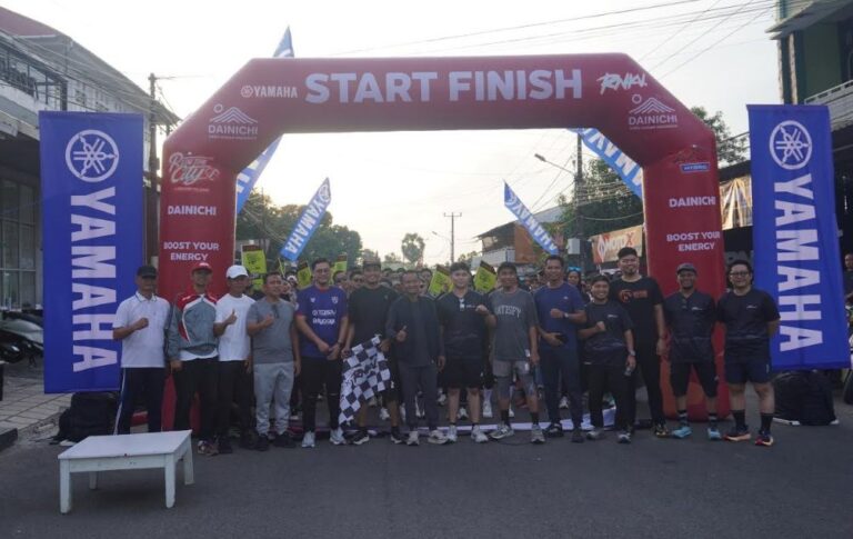 Lari Seru, Berkumpul Penuh Semangat: 250 Pemuda Ikuti Run The City by Grand Filano