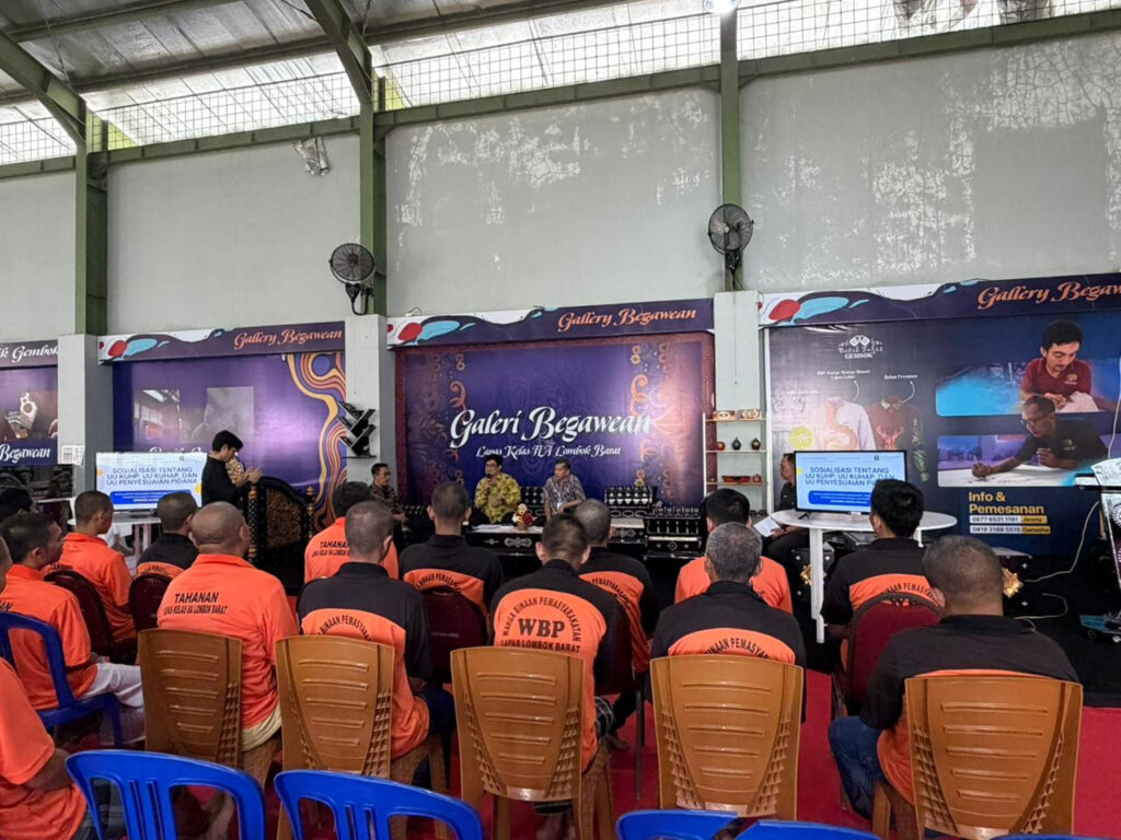 Petugas Lapas Lombok Barat Dapat Pelatihan KUHP Nasional, Ini Pesan Kadiv PPPH